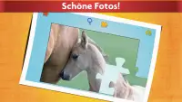 Puzzlespiel mit Pferde Kinder Screen Shot 4