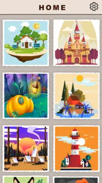 Art puzzle - Color Jigsaw Puzzles & Picture Games Screen Shot 3