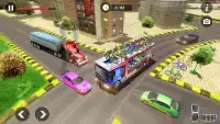 Bicycle Cargo Transport Truck Driver Simulator Screen Shot 1
