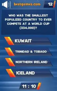 World Cup Quiz - FIFA World Cup 2018 Quiz Game Screen Shot 4