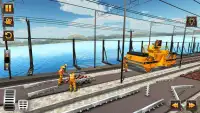 Người xây cầu đường sắt Ấn Độ: Trò chơi Train 2017 Screen Shot 5