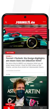 Formel1.de Screen Shot 1