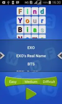 Find Your Idol Name Screen Shot 0