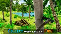 Forest Camping Survival Simulator - Camping Games Screen Shot 0