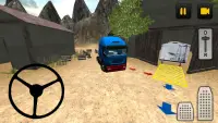 Construction Truck 3D: Gravel Screen Shot 2