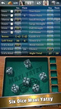 Yatzy Dice Master Screen Shot 5