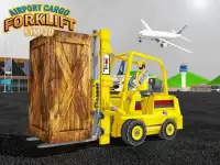 Airport Cargo Forklift Sim 3D Screen Shot 7