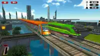 Racing In Train 2017: Fast Train Driving Simulator Screen Shot 4