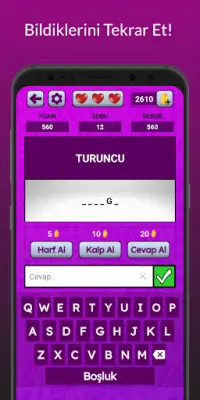 Wordder | İngilizce Kelime Öğrenme Oyunu Screen Shot 2