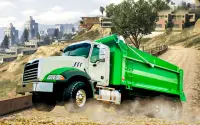 Dump Truck 3D Garbage Truck Screen Shot 2