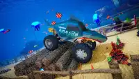Shark Monster Truck Underwater World Parking Sim Screen Shot 4