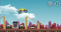 Monster Truck Dog Games Hill Racing Screen Shot 1