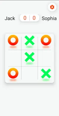 Funny Tic Tac Toe - Best Multiplayer Strategy Game Screen Shot 4