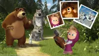 Masha and the Bear: Mini games Screen Shot 1