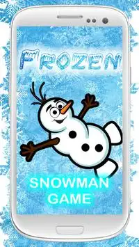 Frozen снеговик игра Screen Shot 1