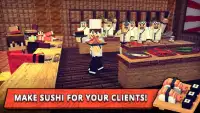 السوشي كرافت: أفضل ألعاب الطبخ - الغذاء جعل الشيف Screen Shot 0