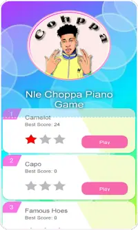 Walk Em Down NLE Choppa Piano Megic game Screen Shot 0