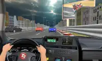 Racing in car - Fearless Rider Ultimate Car Race Screen Shot 1