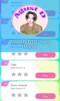 Mixtape Agust D BTS Piano Magic Screen Shot 2
