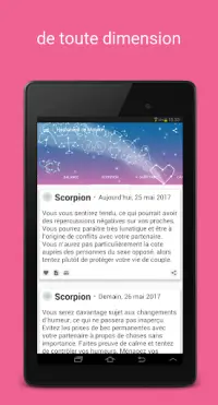 Horoscope de l'Amour Screen Shot 1