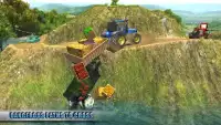 Offroad Tractor Trolley Cargo: Pertanian Uphill Si Screen Shot 1