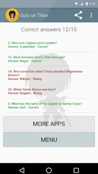 Quiz on Titan Screen Shot 4