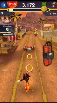 Super Sonic Boom Adventure 3D Screen Shot 2