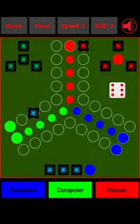 Free 3-Player Star Ludo: Mensch ärgere Dich nicht! Screen Shot 11