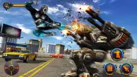 Perang Robot Panther: Pertempuran Kota Kejahatan Screen Shot 7