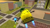 Flying City Bus Simulator 2016 Screen Shot 4