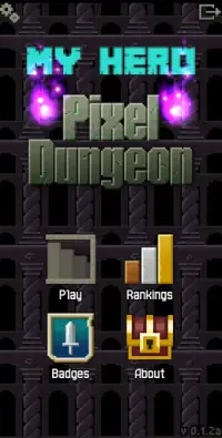 My Hero Pixel Dungeon Screen Shot 0