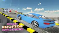 Fou Roof Top Car Stunts 3D Screen Shot 14