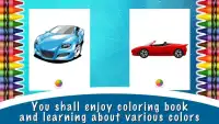Cars Coloring Book Race Screen Shot 4