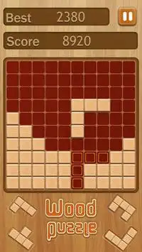 Lucky wooden block Puzzles - fun game to play Screen Shot 0