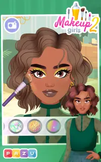 Makeup Girls: Dress up games Screen Shot 1
