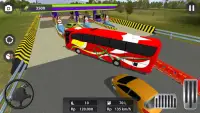 バス駐車場ゲーム - バスを運転するゲーム Screen Shot 3