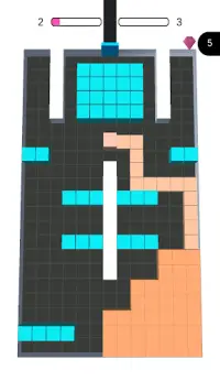 Color Blocks Fill 3D | Color Flow 3D | Puzzle game Screen Shot 0