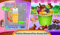 Ice Cream Rolls Maker- Rainbow Sandwich Food Stall Screen Shot 14