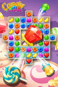 Candy Wonderland Match 3 Games Screen Shot 2