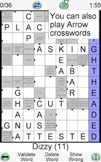 Crossword Unlimited Screen Shot 9