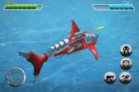 Real Robot Tiburón Juego - Transform Tiburón Robot Screen Shot 0