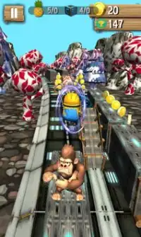 Banana rush  3D: Subway banana 3D Screen Shot 2