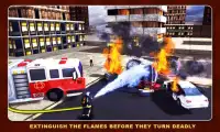 Firefighter Truck Rescue 911 Screen Shot 1