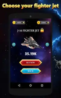 serangan galaksi 2018 - penembak ruang 2d game Screen Shot 8