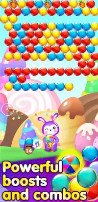Disparador de Burbujas : Bunny Bubble Shooter Screen Shot 1