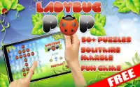 FREE Marble Solitaire LadyBug Screen Shot 4
