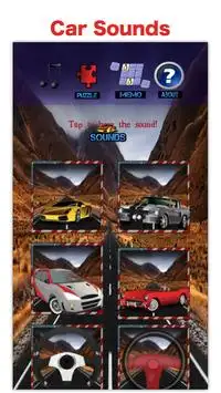 Fun Kinderauto-Spiele kostenlos 🏎: Auto-Spiel Screen Shot 1