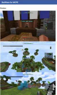 BedWars (MapMinigame) Mod for Minecraft PE Screen Shot 2