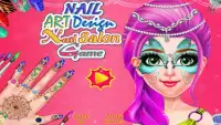 Nail Art Design Nail Salon Game Screen Shot 0