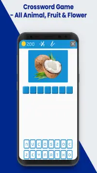 Crossword Game - All Animal, Fruit & Flower Screen Shot 3